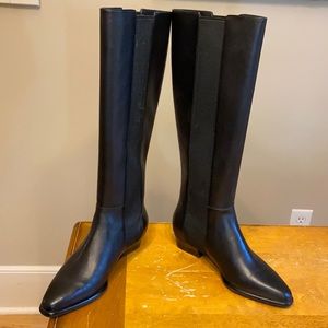 Cole Haan GranSeries Calf High Black Boots.  New without Original Box Size 6.5